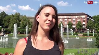 Nemecké turistické dievča vonku análny kurva
