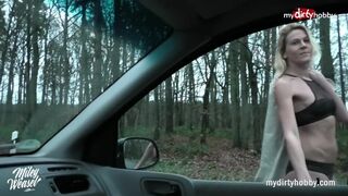 Horúce auto jebať s blondínkou tínedžerkou