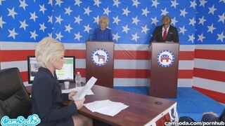 Parker Swayze a Bernie v Trump-Clinton sex parody