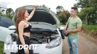 Hot Latino John Leela Moon kurva jeho mechanik