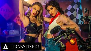 Brooklyn Gray odborníci zlepšiť Jade Venus trans drevo - tvárou dole!