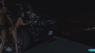 Hot round Latin girl out there fucking her big-dick black milence