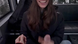 Hot teenage girl's vulgárne fajka a potešenie kurva