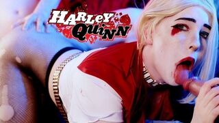 Veľký vták v kostýme Harley Quinn - Mollyredwolf zvádzanie