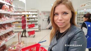 Išiel som nakupovať, videl som ju, pretiahol som ju!