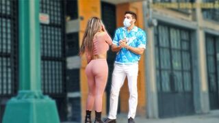 Big Booty Latino zvádza bohatého cudzinca, aby jebal jej šťavnatú piču