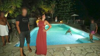 Kinky skupina creampie v porno vile - všetky otvory sú otvorené!
