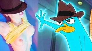 Perry je po celom platypuse s Dr. Doofenshmirtzom