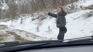 Argentína je dáma, ktorá šuká cudzinca na cestách