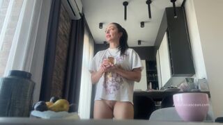 Sexy fit čisté a jebať bez hnedých nohavičiek