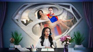 Naughty malý reportér Lois Lane sa topí kvôli veľkému vtákovi supermana