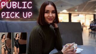 Vyzdvihol som plaché dievča v obchoďáku a pretiahol som jej mokrú kundičku