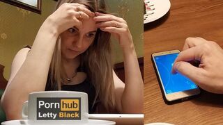 Letty Black používa vibrátor, aby sa pretiahol na verejnosti