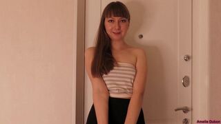 Moja pani odišla Môj dom bez nohavičiek a s cumom v jej kunde po vášnivý sex