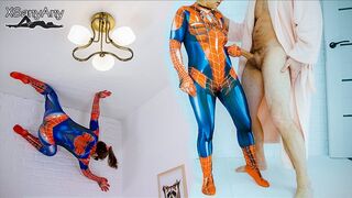 Spidey suka dostane chytený kurva