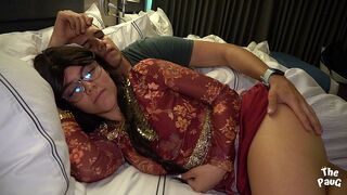 Hot Indian girl's big ass is fucked by a sexy hotel guest