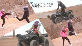 Motor, kundička a kurva: Som nadšený zo spôsobu, akým jazdí sexi suka v púšti, Egypt 2024
