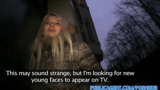 PublicAgent - veľký hrubý penis a blondínka