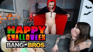 Bang Bros Sieť predstavuje: Wild Halloween sex party s dvoma horúcimi dievčatami