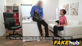 Falošný agent - casting video Maďarskej Vicky Love