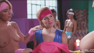 GIRLCORE - Aeróbne cvičenie sa zmení na orgie