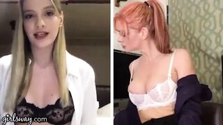 Kenna James a Serene Siren masírujú ďaleko v karanténe